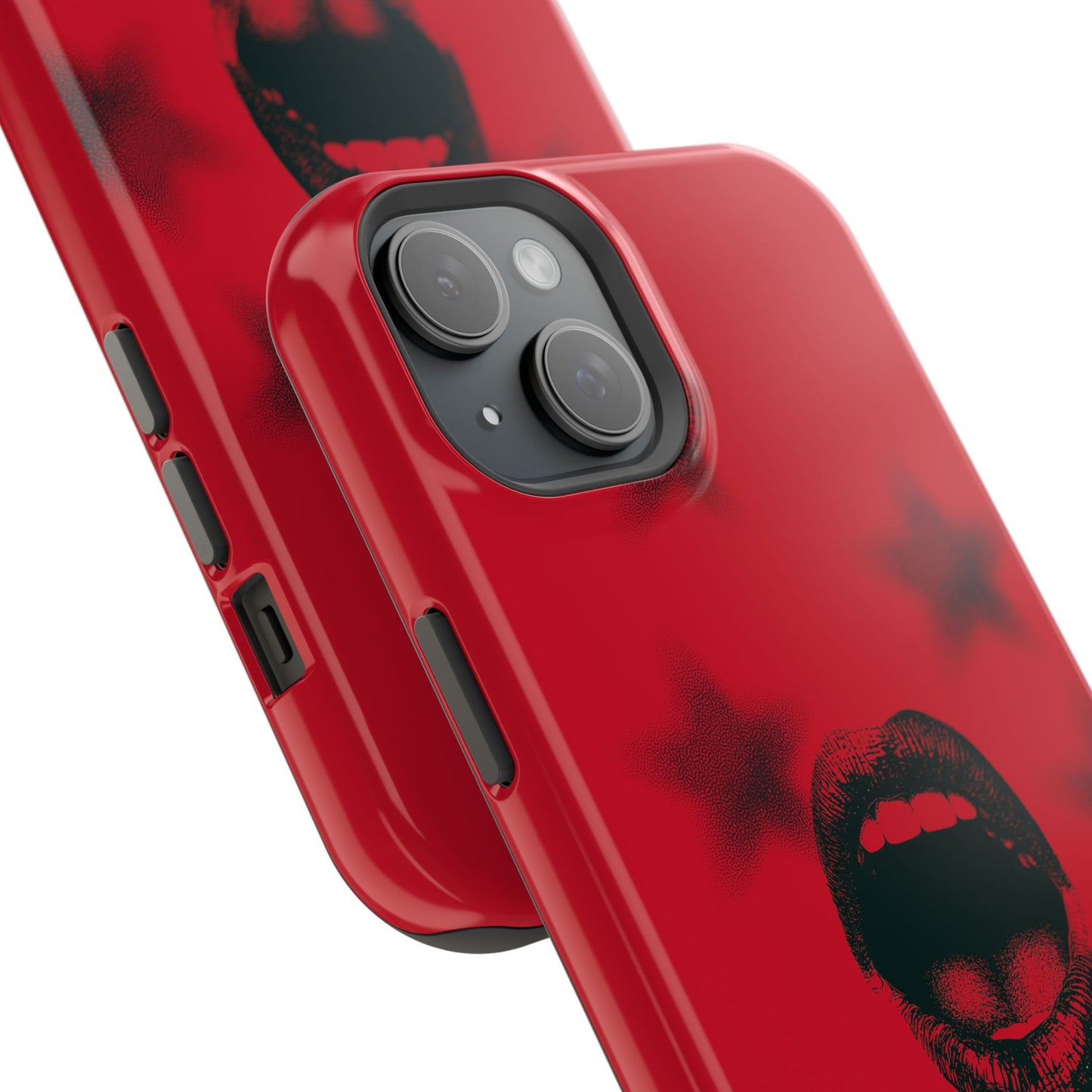 “ Estrella” (red) Impact Resistant Layered Phone Case