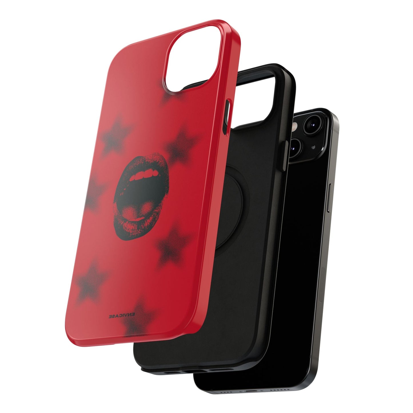 “ Estrella” (red) Impact Resistant Layered Phone Case