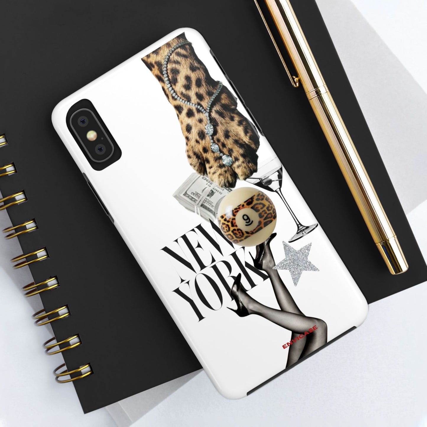 “Nicole” Impact Resistant Layered Phone Case