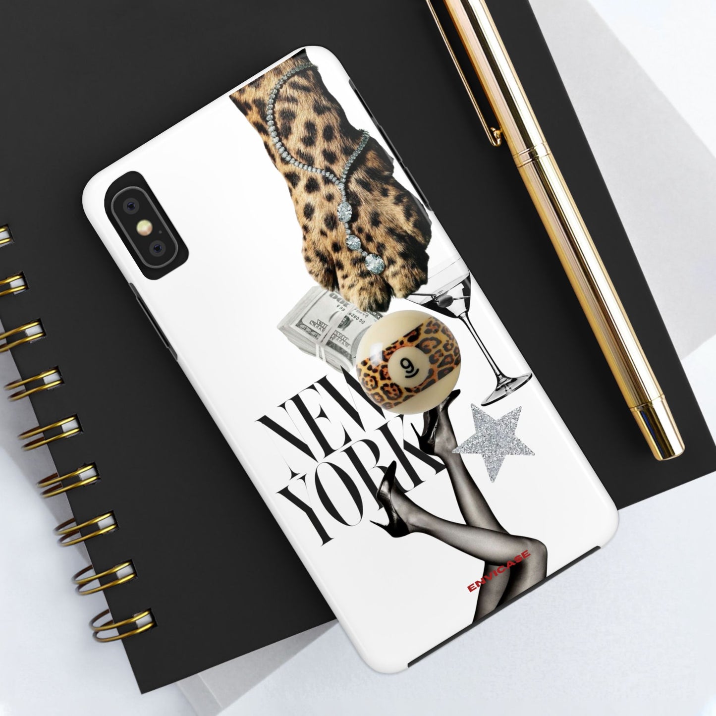 “Nicole” Impact Resistant Layered Phone Case