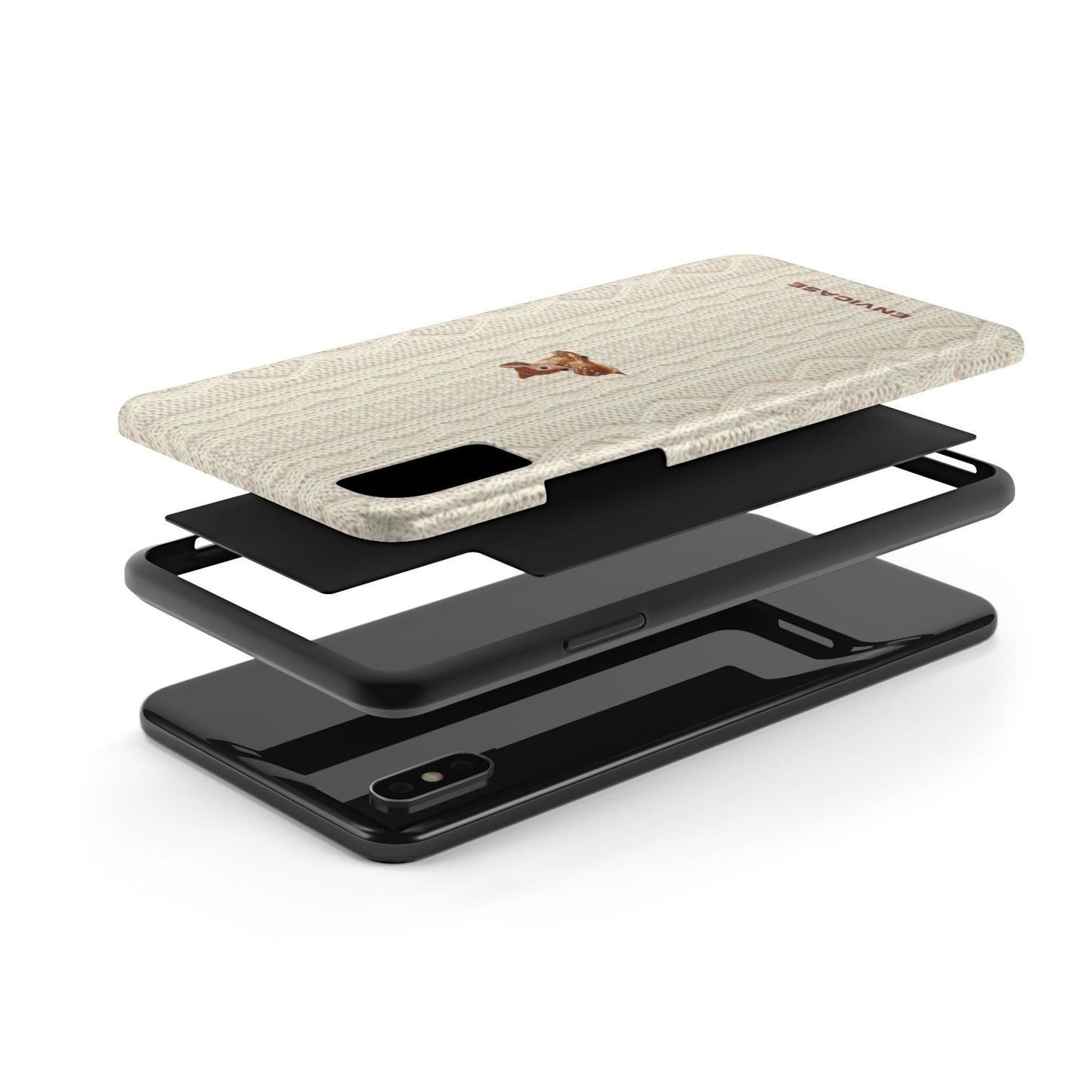 “Fawn” Impact-Resistant Layered Phone Case