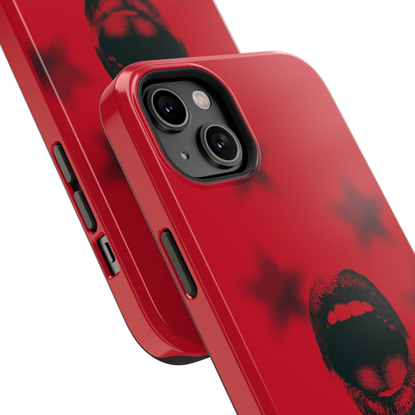 “ Estrella” (red) Impact Resistant Layered Phone Case