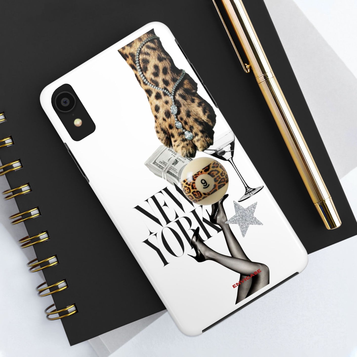 “Nicole” Impact Resistant Layered Phone Case