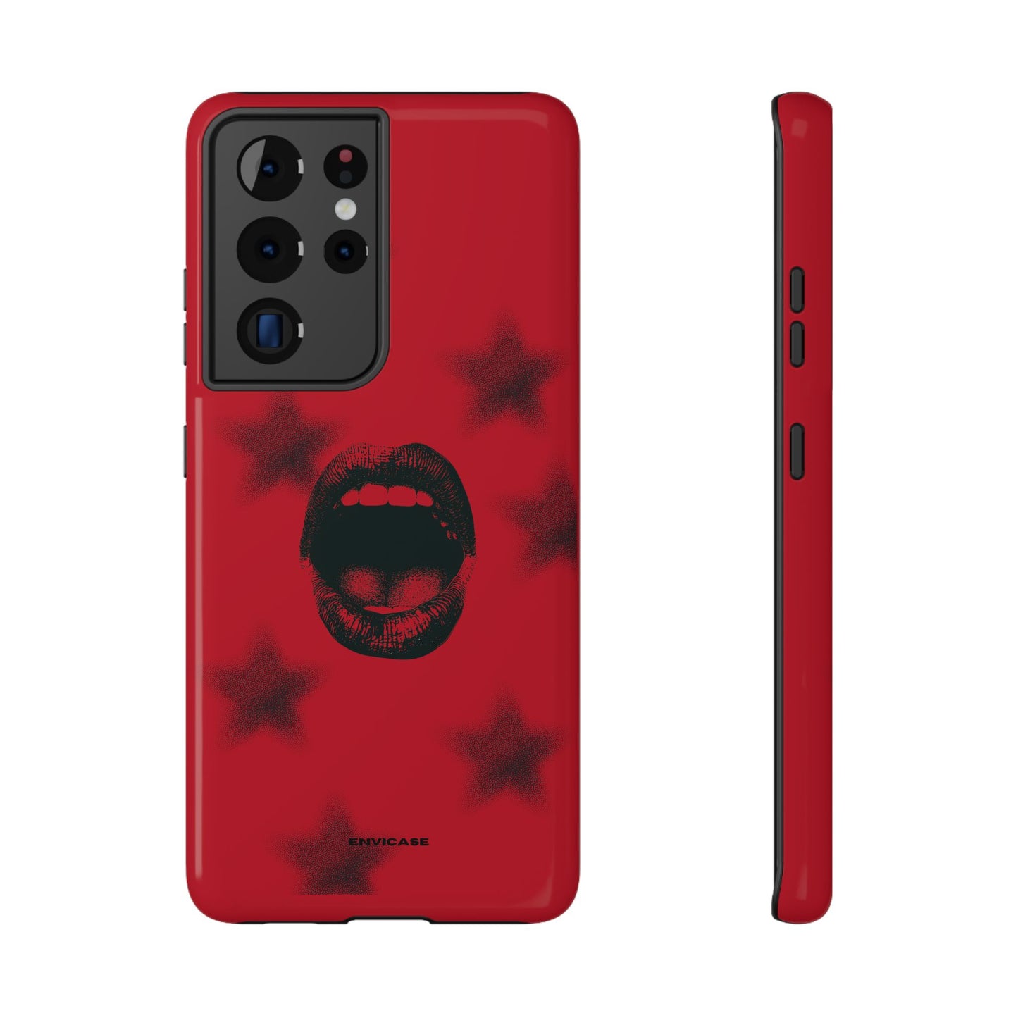 “ Estrella” (red) Impact Resistant Layered Phone Case